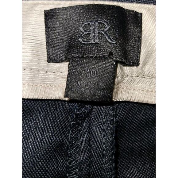 BANANA REPUBLIC Jackie Cropped Pants in True Navy Ankle Zip Size 10 EUC - Picture 5 of 11